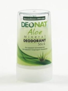 Минеральный дезодорант «DeoNat» с соком алоэ_40 гр.
